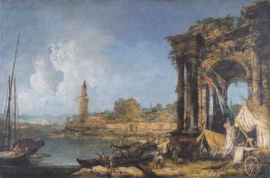 Italian Coast landscape